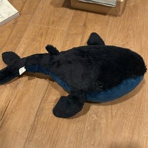 Weighted whale plush